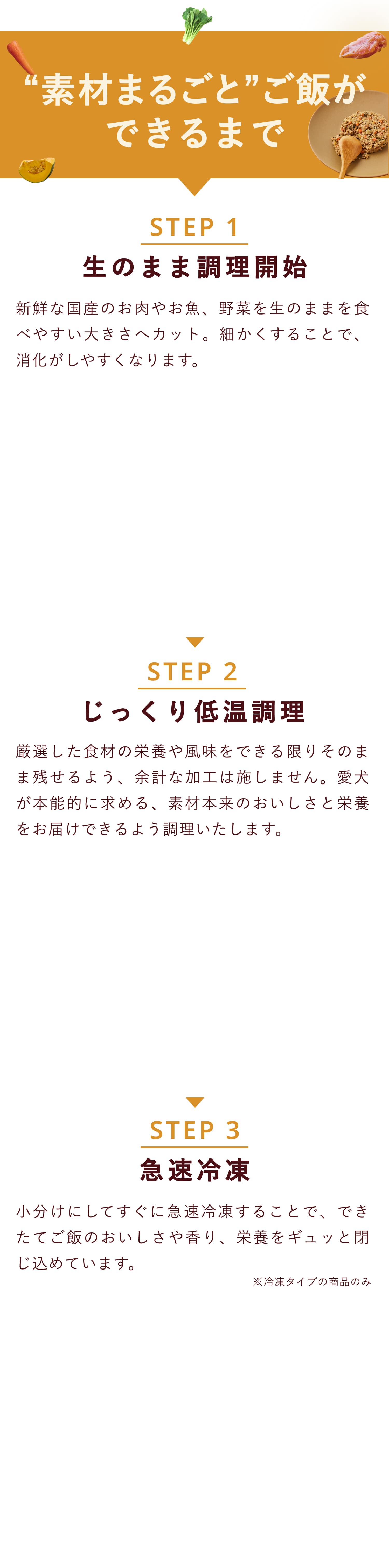 ドライフードとは全然違う！手作りごはんができるまでの工程を紹介します