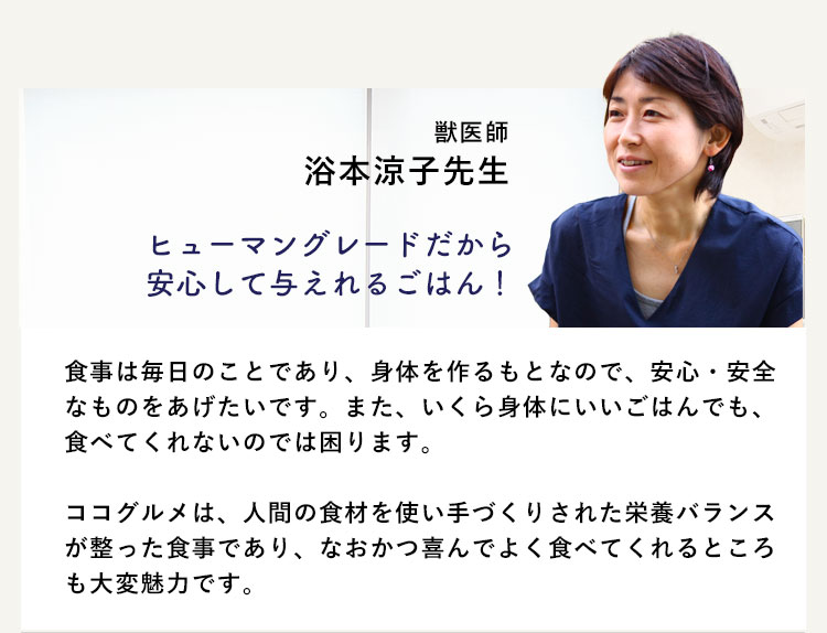 獣医師 浴本涼子先生