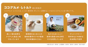 ココグルメ・レトルト正式販売開始のお知らせ | 【獣医師監修